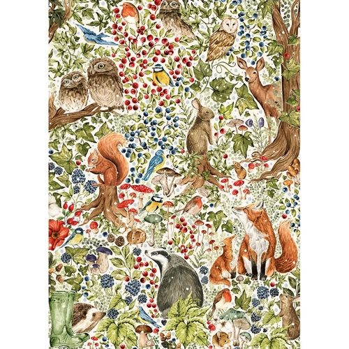 Gibsons - Art File Woodland Wildlife Puzzle 1000pc
