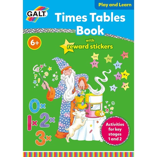 Galt - Times Tables Sticker Reward Book