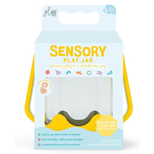 Glo Pals - Sensory Play Jar Yellow