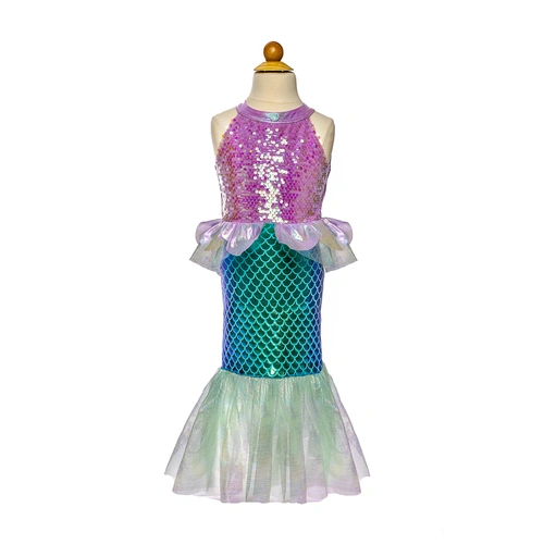 Great Pretenders - Mermaid Dress Pink/Blue Size: 5-6