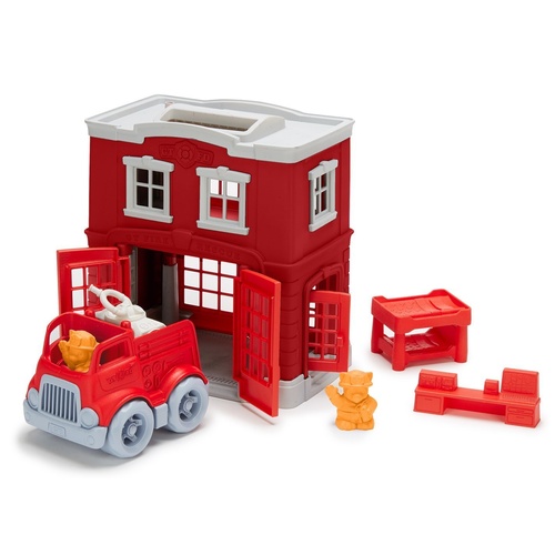 Green Toys - Fire Station Playset