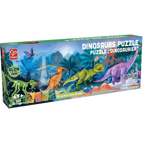 Hape - Dinosaurs Puzzle 200pc