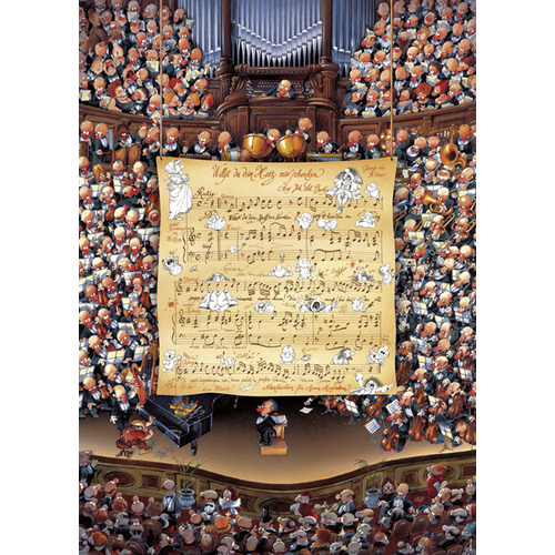 Heye - Loup, Score Puzzle 1000pc