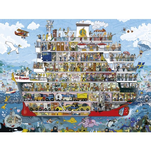 Heye - Lyon, Cruise Puzzle 1500pc