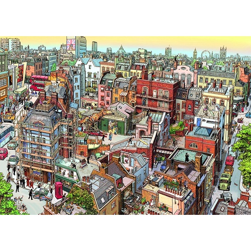 Heye - Gobel & Knorr, Sherlock Puzzle 2000pc
