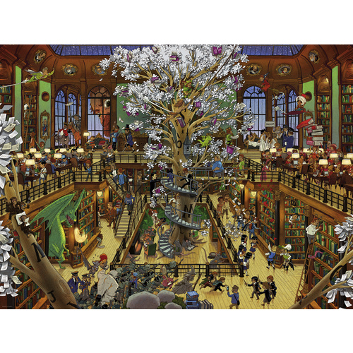 Heye - Oesterle, Library Puzzle 1500pc