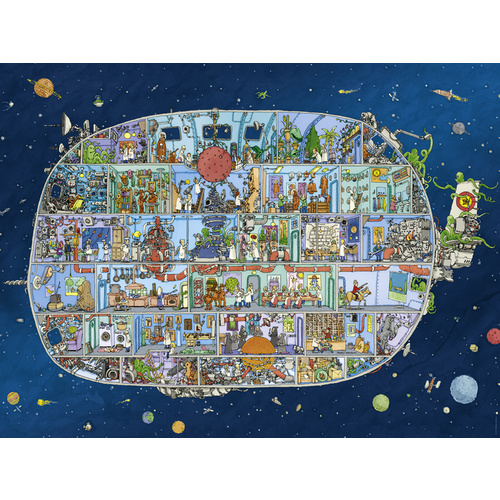 Heye - Adolfsson, Spaceship Puzzle 1500pc