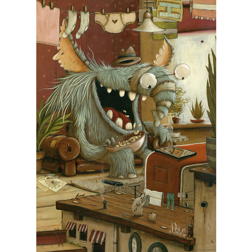 Heye - Zozoville, Laundry Day Puzzle 1000pc