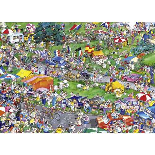 Heye - Blachon, Cycle Race Puzzle 1000pc