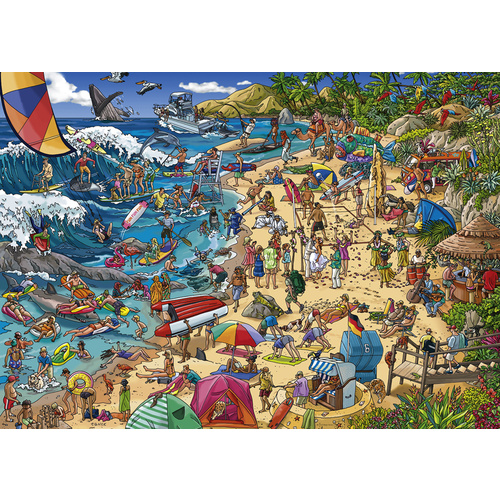Heye - Tanck, Seashore Puzzle 1000pc