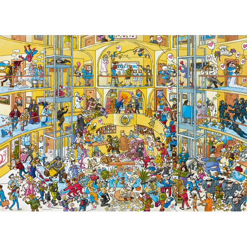 Heye - Schone, Hotel Life Puzzle 1000pc