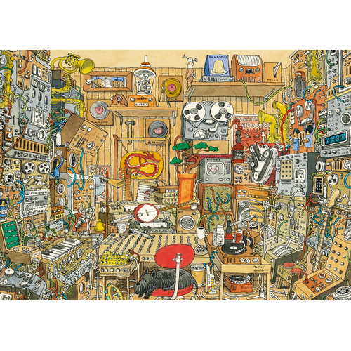 Heye - Adolfsson, Music Maniac Puzzle 1000pc