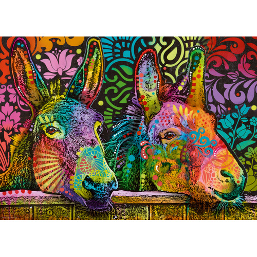 Heye - Jolly Pets, Donkey Love Puzzle 1000pc