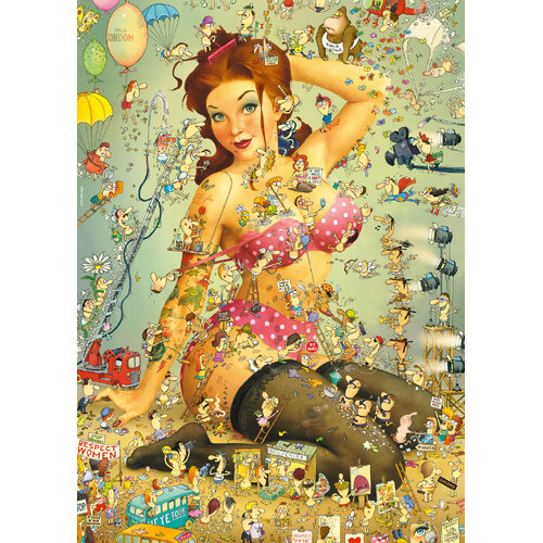 Heye - Degano, Insta-Girl's Life Puzzle 1000pc