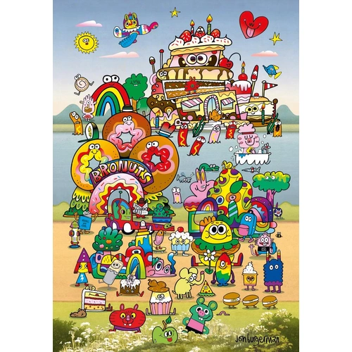 Heye - Take A Trip! - Burgerman Puzzle 500pc