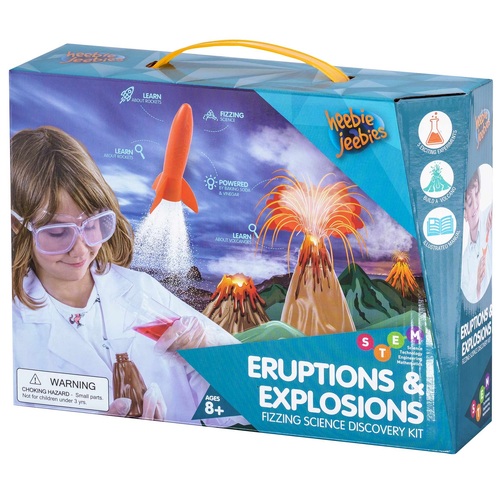 Heebie Jeebies - Eruptions and Explosions Science Kit