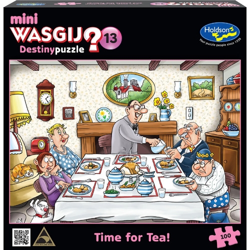 Holdson - Mini WASGIJ? Destiny 13 Time for Tea! Puzzle 100pc
