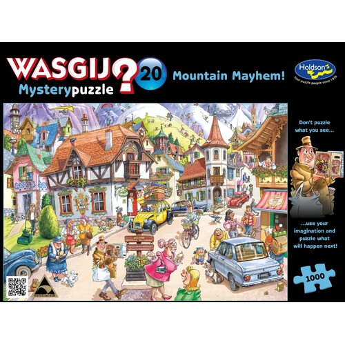 Holdson - WASGIJ? Mystery 20 Mountain Mayhem! Puzzle 1000pc