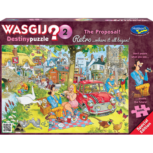 Holdson - WASGIJ? Retro Destiny 2 The Proposal Large Piece Puzzle 500pc