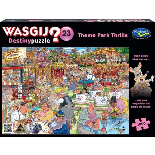 Holdson - WASGIJ? Destiny 23 Theme Park Thrills Puzzle 1000pc