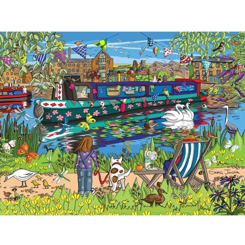 Holdson - Just Living Life - Watching the World Go By Puzzle 1000pc