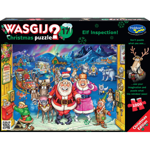 Holdson - WASGIJ? Christmas 17 Elf Inspection Puzzle 1000pc
