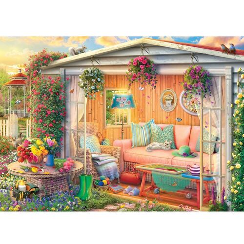 Holdson - His & Hers, She Shed Puzzle 1000pc