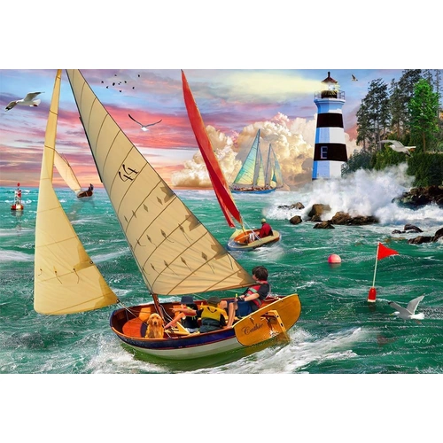 Holdson - Gallery, Sailing Adventures Large Piece Puzzle 300pc
