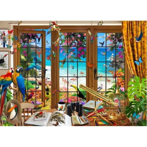 Holdson - Outside My Window - Birdwatchers View Puzzle 1000pc