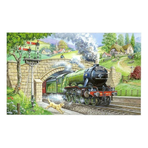 House of Puzzles - Train Spotting Large Piece Puzzle 250pc