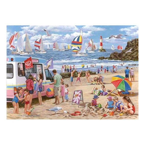 House of Puzzles - Regatta Day Large Piece Puzzle 500pc
