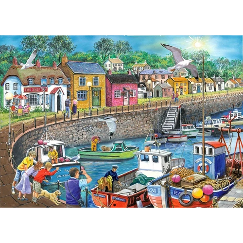 House of Puzzles - Seagull View Large Piece Puzzle 250pc