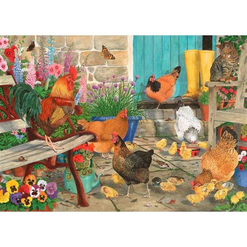 House of Puzzles - Hen Pecked Puzzle 1000pc
