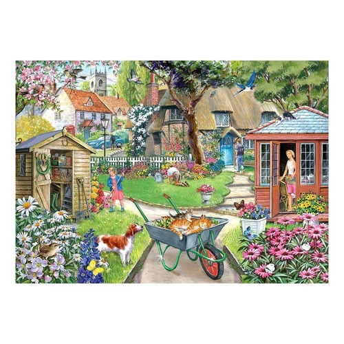 House of Puzzles - Bloomin Lovely Large Piece Puzzle 500pc