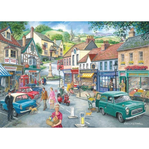 House of Puzzles - At the Shops Find the Difference Puzzle 1000pc