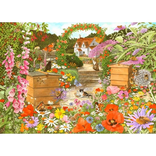 House of Puzzles - Bee Happy Puzzle 1000pc