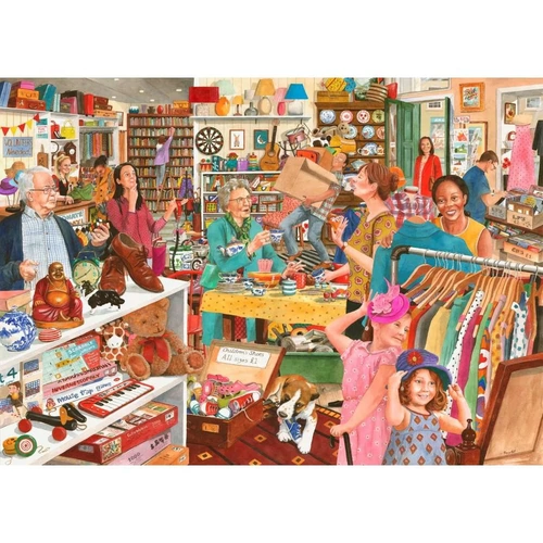 House of Puzzles - Charity Bargains Puzzle 1000pc