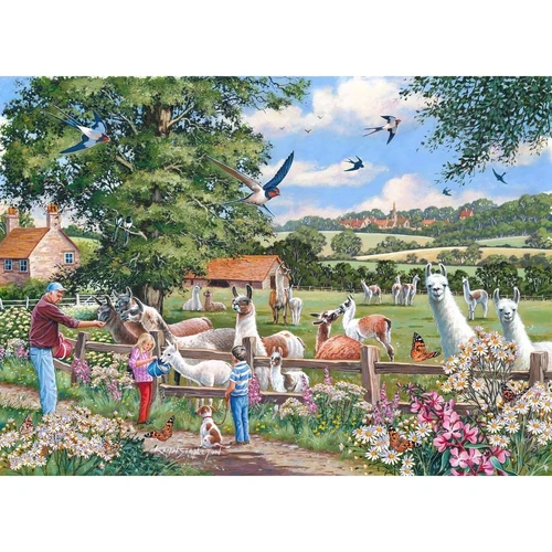 House of Puzzles - Llama Mamas Puzzle 1000pc