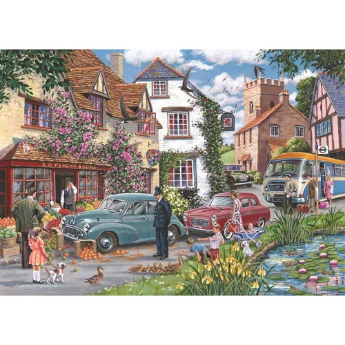 House of Puzzles - Traffic Jam Find the Difference Puzzle 1000pc
