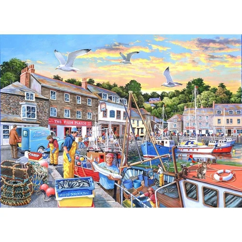 House of Puzzles - Catch of the Day Find the Difference Puzzle 1000pc