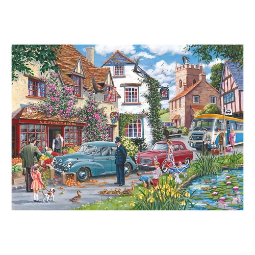 House of Puzzles - Traffic Jam Large Piece Puzzle 500pc