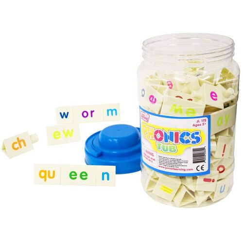Junior Learning - Phonics Tri-Blocks Tub