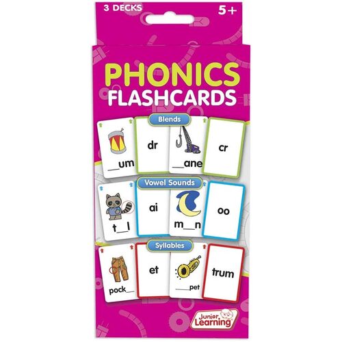 Junior Learning - Phonics Flashcards