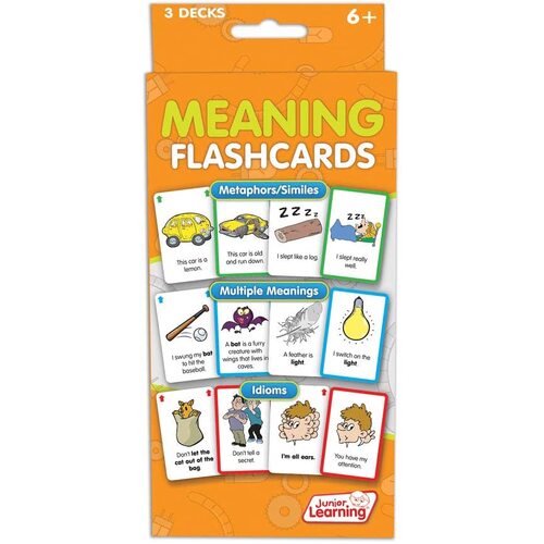Junior Learning - Meaning Flashcards