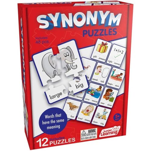 Junior Learning - Synonym Puzzles