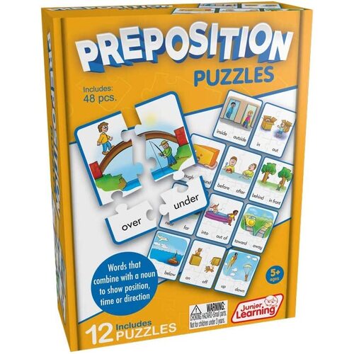 Junior Learning - Preposition Puzzles