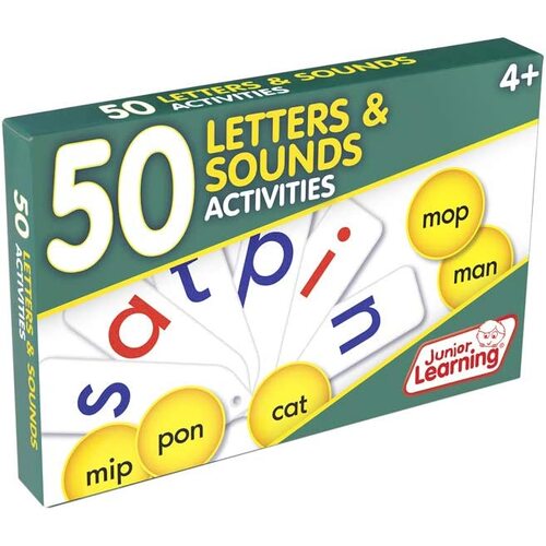 Junior Learning - 50 Letters & Sounds Activities