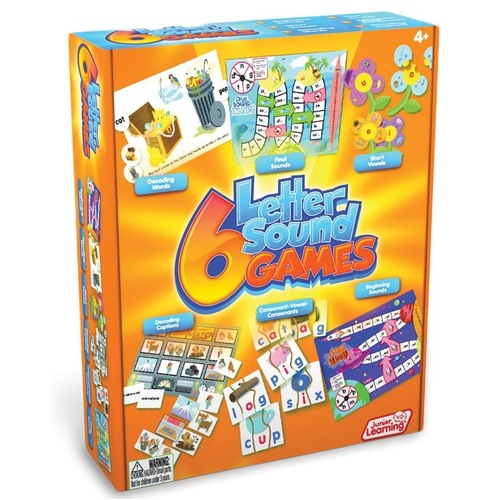 Junior Learning - 6 Letter Sound Games