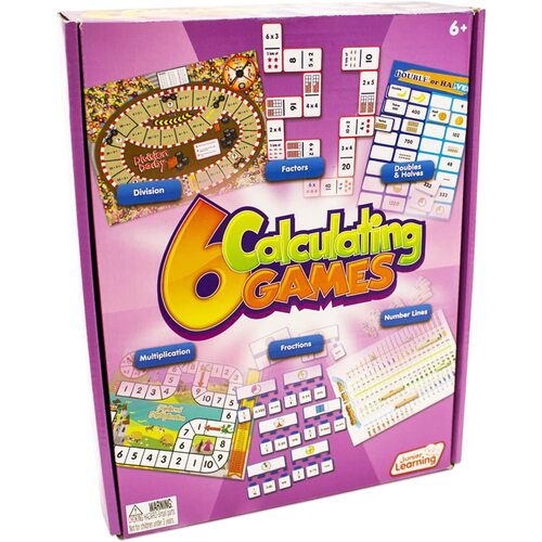 Junior Learning - 6 Calculating Games