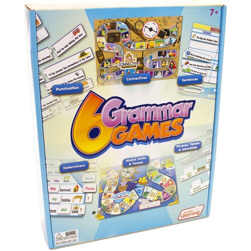 Junior Learning - 6 Grammar Games